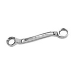 SK Hand Tool 87787 - 17mm x 19mm 6 Point SuperKrome Short Deep Offset Box End Wrench
